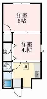 マンション北野田【3階】の間取り