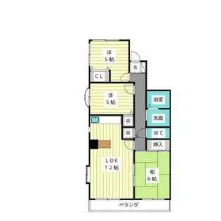 ヴァンテアン西山【3階】の間取り