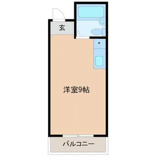 コーポU【3階】の間取り