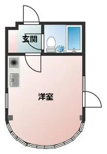 サンパレス21塚口2【1階】の間取り