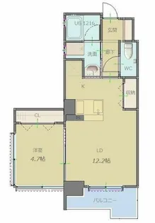 LaGrace天六【3階】の間取り