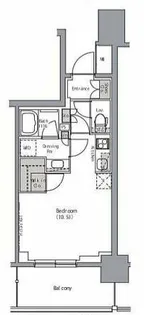 ザ・パークハビオ堂島【12階】の間取り