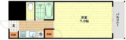 メゾンコウエイ【2階】の間取り