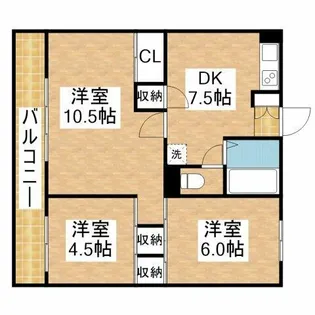 タマキビル【5階】の間取り