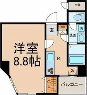 ラ ベル ヴィー【6階】の間取り