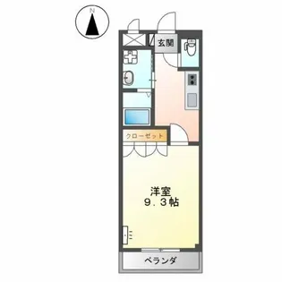 ボンヌールコートK【3階】の間取り