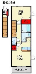 サンシャイン田原 A棟【2階】の間取り