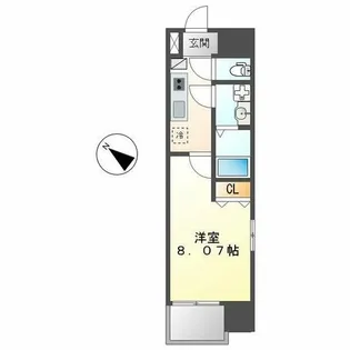 マリオン千代田【14階】の間取り