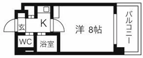 メゾン・ド・セティエーヌ【9階】の間取り