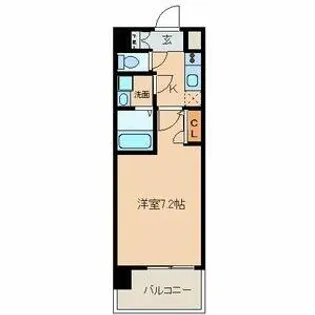 UURコート名古屋名駅【9階】の間取り