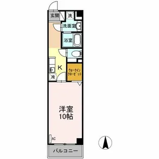 グランソワール瑞穂【3階】の間取り