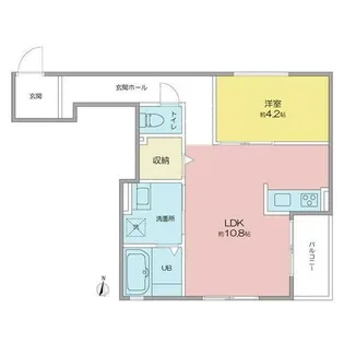 VILLA桜山【1階】の間取り