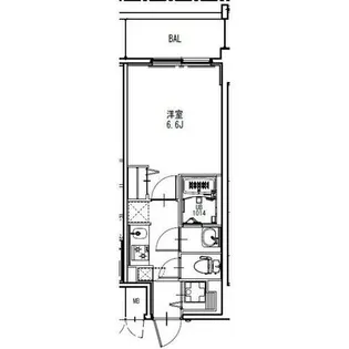 S-RESIDENCE金山epure(エピュレ)【202号室】の間取り