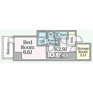 E-city大須【8階】の間取り