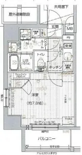 エスリード名古屋東別院【11階】の間取り