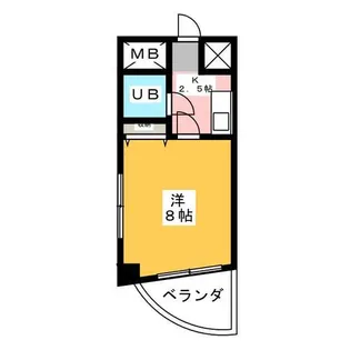 シティヴィラ植田【4階】の間取り