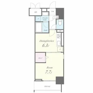 メイボートレス【3階】の間取り