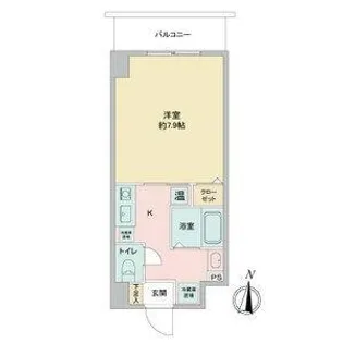 サン・名駅南ビル【11階】の間取り