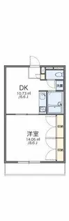 レオパレス向日葵【2階】の間取り