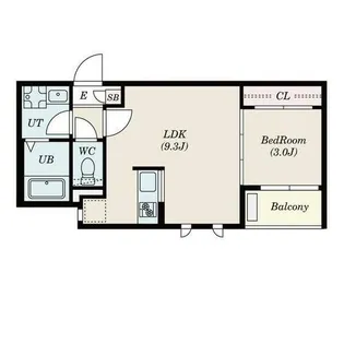 Calm御器所【1階】の間取り