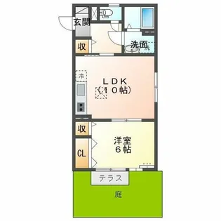 ヴィアーノ【1階】の間取り