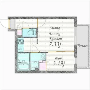 quador名古屋WEST【1階】の間取り