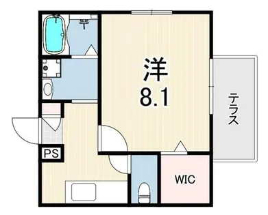 ADOMAISON【1階】の間取り