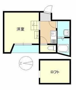 コンフォーレ園部【2階】の間取り