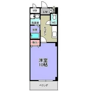 本州ビルⅢ【5階】の間取り