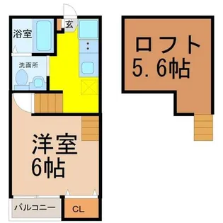 コーエイⅡ【2階】の間取り