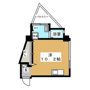 フローラル尾頭橋【3階】の間取り