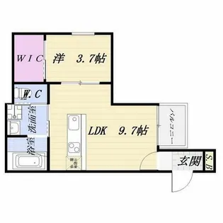 FAMILY STAGE尾頭橋【1階】の間取り