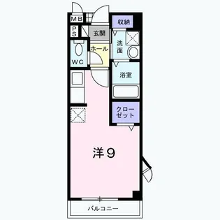 ベル アルモニー1番館【3階】の間取り