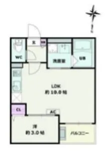 Jack soneⅠ【1階】の間取り