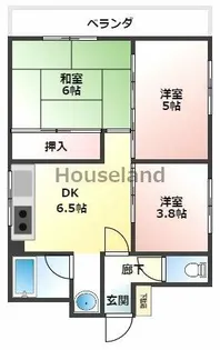 マグノリア【1階】の間取り