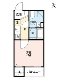 アンフィニ・コート黒川【3階】の間取り
