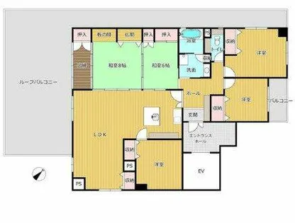 三原ビル【9F号室】の間取り