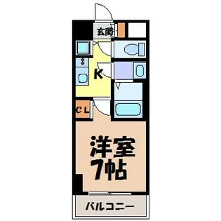 ヴィラマリオン【1階】の間取り