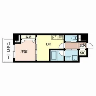 ベラ・ルーナ【8階】の間取り