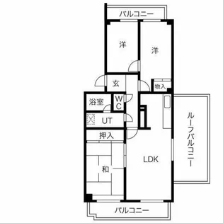 メナージュマルヤマ【5階】の間取り