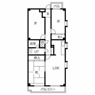メナージュマルヤマ【5階】の間取り
