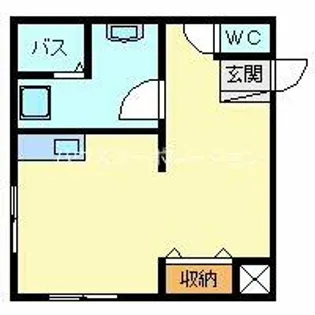ユタカマンション【2階】の間取り