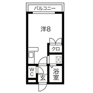 アネックス瑞穂【6階】の間取り