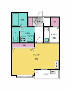 エトワール佐藤【503号室】の間取り