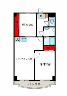 パレーシャル21【4階】の間取り
