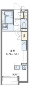 ミランダLake Muse【1階】の間取り