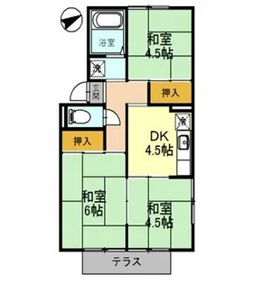 ピュアハイムⅠ【2階】の間取り