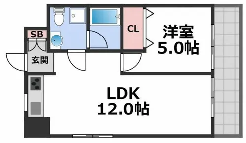 GRANDE【6階】の間取り
