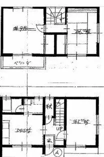愛知県豊川市伊奈町【タウンハウス】の間取り