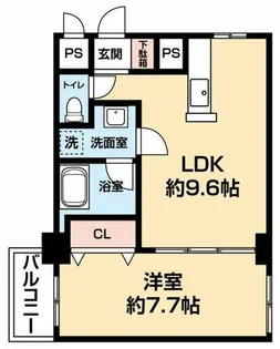 パラッツォJ&Ⅰ21【202号室】の間取り
